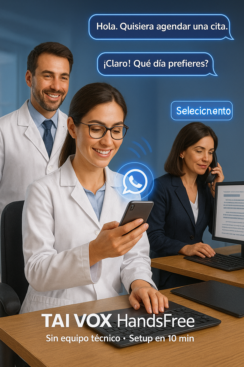 Asistente Virtual TAI VOX - Agenda de Citas